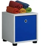 Regal Benas-1 (BHT 31x34x30 cm) - wei&szlig; - BHT 31x34x30 cm