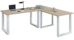 Eck-Schreibtisch LONA (LBH 190x80x76 cm) - LBH 190x80x76 cm