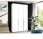 Kleiderschrank KAYNE (BHT 135x225x52 cm) - wei&szlig; - BHT 135x225x52 cm
