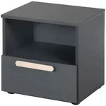 Nachtkonsole roba JARA (BHT 45x45x41,50 cm) - grau - BHT 45x45x41,50 cm