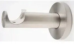 Wandtr&auml;ger Edelstahloptik (T 6,50 cm) - silber - T 6,50 cm