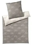 Bettw&auml;sche VELO Mako-Satin (BL 135x200 cm) - braun - BL 135x200 cm