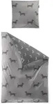 Bettw&auml;sche MERAN Biber ( 155x220cm, 1 Kissen 80x80) - 135x200cm, 1 Kissen 80x80