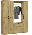 Garderobe PROJEKT X (BHT 152x193x34 cm) - BHT 152x193x34 cm