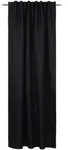 Fertigvorhang DARK schwarz (BH 140x245 cm) - schwarz - BH 140x245 cm