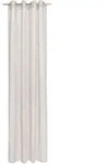 &Ouml;senschal LINEA STRIPE stein (BL 140x245 cm) - grau - BL 140x245 cm