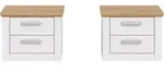 Nachtkommode VERONA (BHT 56x43x39 cm) - BHT 56x43x39 cm
