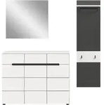 Garderobenset CANU (BHT 180x190x37 cm) - BHT 180x190x37 cm