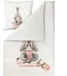 Bettw&auml;sche LAMASTE Mako-Satin (BL 135x200 cm) - braun - BL 135x200 cm
