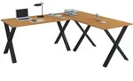 Eck-Schreibtisch LONA (LBH 190x50x76 cm) - LBH 190x50x76 cm