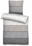Bettw&auml;sche BIBER sturmgrau (LB 200x135 cm) - grau - LB 200x135 cm