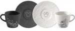 Espressotassen-Set MICKEY MOUS - schwarz