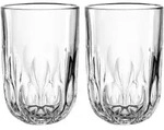 Latte-Macchiato-Set GOCCE (DH 8,20x11,90 cm) - transparent - DH 8,20x11,90 cm