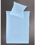 Bettw&auml;sche LUMEN Jersey (BL 155x220 cm) - blau - BL 155x220 cm