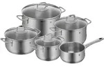 Kochtopf-Set &middot; Stielkasserolle ohne Deckel 16 cm BRILLANT (LBH 53.10x29.40x25.80 cm)