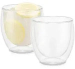 Trinkglas-Set Bodum PAVINA (BHT 8x9x8 cm) - BHT 8x9x8 cm