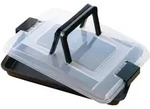 Brat-/ KAISER Backform INSPIRATION (LBH 43x29,70x7,60 cm) - schwarz - LBH