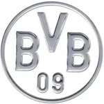 Auto-Aufkleber BVB silber