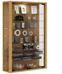 Wandvitrine VITROSA Mini (BHT 59x90x18 cm) - BHT 59x90x18 cm