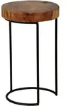 Beistelltisch AKOLA (DH 28x45 cm) - braun - DH 28x45 cm