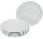 Fondueteller (D 27 cm) - wei&szlig; - D 27 cm