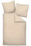 Bettw&auml;sche COLORS Mako-Satin (200x220 cm, mit 2 Kissen) - 155x220 cm, mit 1...