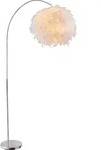 Stehleuchte KATUNGA (LBH 96x45x196 cm) - silber - LBH 96x45x196 cm