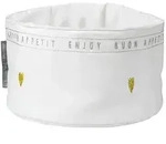 Brotkorb GUTEN APPETIT (DH 23.50x13.50 cm) - wei&szlig; - DH 23.50x13.50 cm