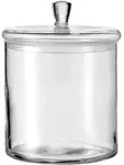 Dose mit Deckel TOP (DH 19x14 cm) - transparent - DH 19x14 cm