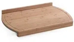 Back-/Tranchierbrett (LBH 58x38x4.60 cm) - braun - LBH 58x38x4.60 cm