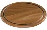 K&auml;se-/Steakplatte ZASSENHAUS AKAZIE (D 25 cm) - braun - D 25 cm
