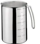Messbecher (DH 10.50x14.50 cm) - silber - DH 10.50x14.50 cm