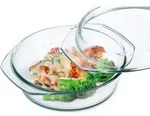 Sch&uuml;ssel mit Deckel SIMAX (DH 18.20x8.10 cm) - transparent - DH 18.20x8.10 cm