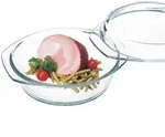 Sch&uuml;ssel mit Deckel SIMAX (DH 20.50x9.30 cm) - transparent - DH 20.50x9.30 cm