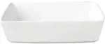 Auflaufform GRANDE (BHT 27.50x6.50x18.50 cm) - wei&szlig; - BHT 27.50x6.50x18.50 cm