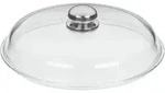 Glasdeckel SILIT mit Metallknauf (LBH 31x31x11.50 cm) - wei&szlig; - LBH 31x31x11.50...