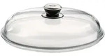 Glas-Pfannendeckel WMF (D 32 cm) - silber - D 32 cm