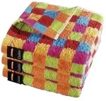 Handtuch LIFESTYLE KARO (BL 50x100 cm) - bunt - BL 50x100 cm