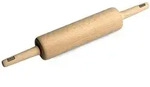 Teigrolle KAISER (LBH 46.50x7x7 cm) - braun - LBH 46.50x7x7 cm