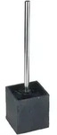 WC-Garnitur SLATE-ROCK (BHT 10,20x38x10,20 cm) - grau - BHT 10,20x38x10,20 cm