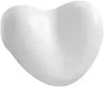 Nackenpolster TROPIC (BHT 25x11x20.50 cm) - wei&szlig; - BHT 25x11x20.50 cm