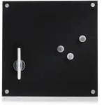 Memoboard VERRE schwarz (LB 40x40 cm) - schwarz - LB 40x40 cm