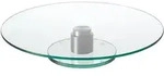 Tortenplatte TURN (DH 33x6 cm) - transparent - DH 33x6 cm