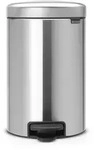Abfalleimer (LBH 26x32x43 cm) - grau - LBH 26x32x43 cm
