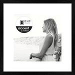 Bilderrahmen AURA (LB 20x20 cm) - schwarz - LB 20x20 cm