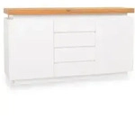Sideboard MURIO (BHT 150x81x40 cm) - wei&szlig; - BHT 150x81x40 cm