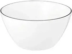M&uuml;slischale LIDO BLACK LINE (DH 15x7,70 cm) - wei&szlig; - DH 15x7,70 cm