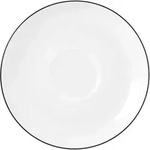Kombi-Untertasse LIDO BLACK LI (DH 14,70x2,20 cm) - wei&szlig; - DH 14,70x2,20 cm