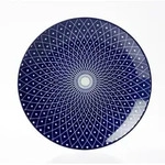 Dessertteller REIKO (D 21.50 cm) - blau - D 21.50 cm