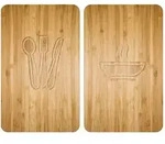 Herdabdeckplattenset LUNCH (BHT 30x4.50x52 cm) - BHT 30x4.50x52 cm